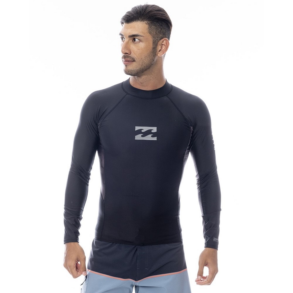 ビラボン（BILLABONG）（メンズ）ラッシュガード 長袖 ハイネック BF011851 TYE