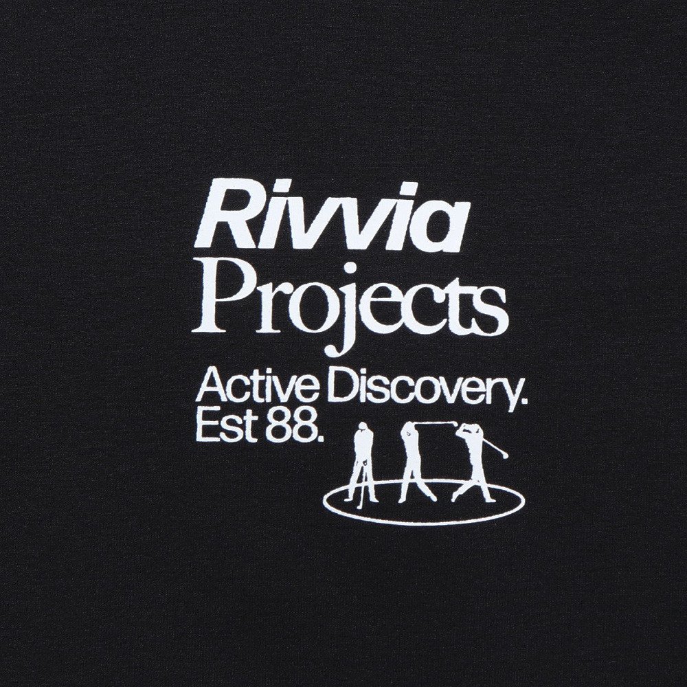 リヴィアプロジェクツ（Rivvia Projects）（メンズ）ラッシュガード 長袖Tシャツ SWING RQ2-W02-BLK