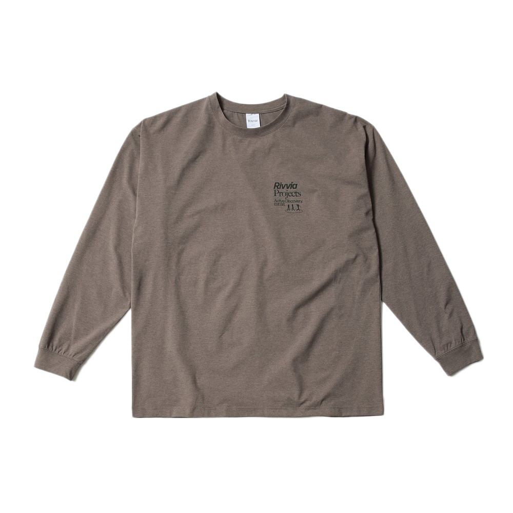 リヴィアプロジェクツ（Rivvia Projects）（メンズ）ラッシュガード 長袖Tシャツ SWING RQ2-W02-GRG