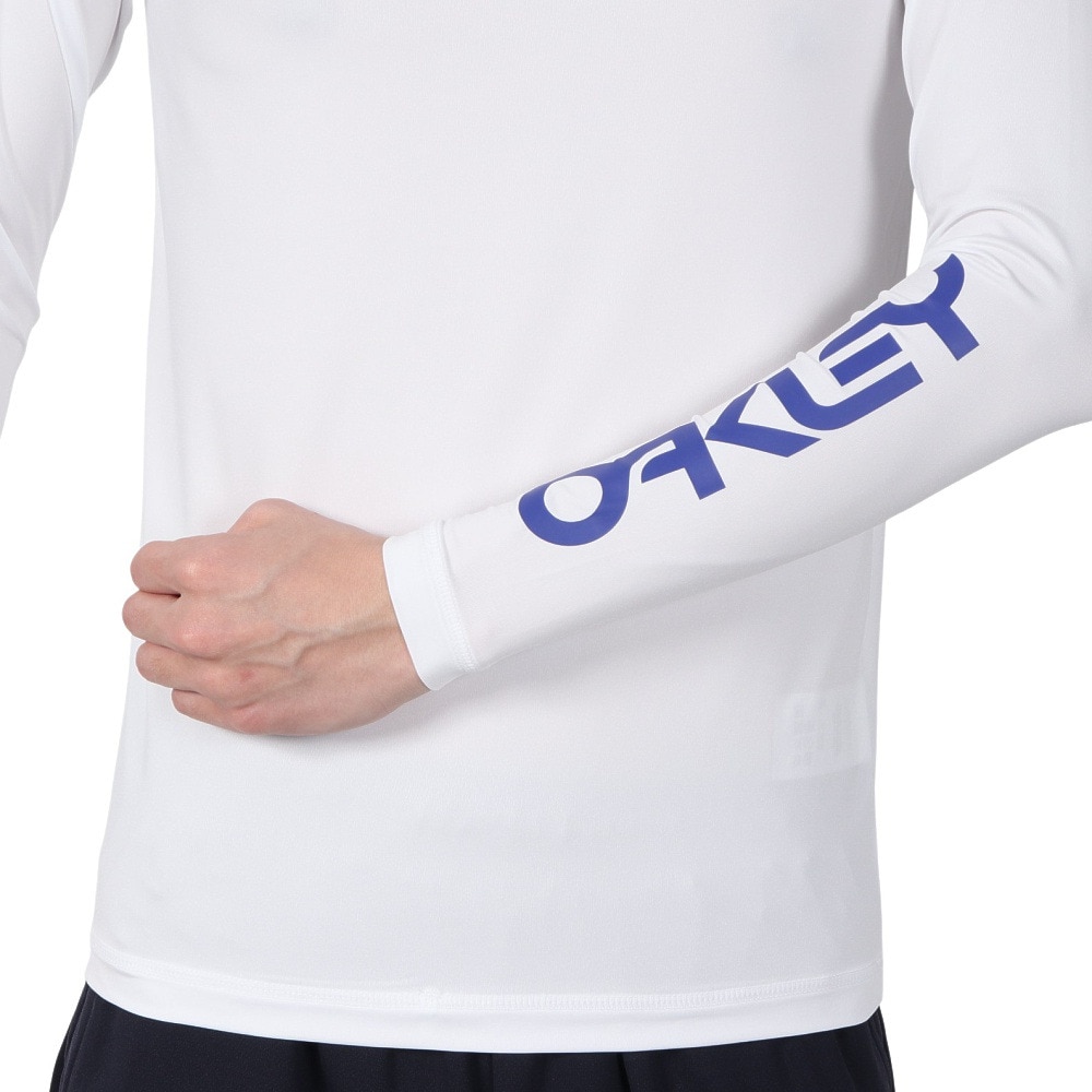 オークリー（OAKLEY）（メンズ）ラッシュガード 長袖 PRESSURE 25.0 FOA407763-100