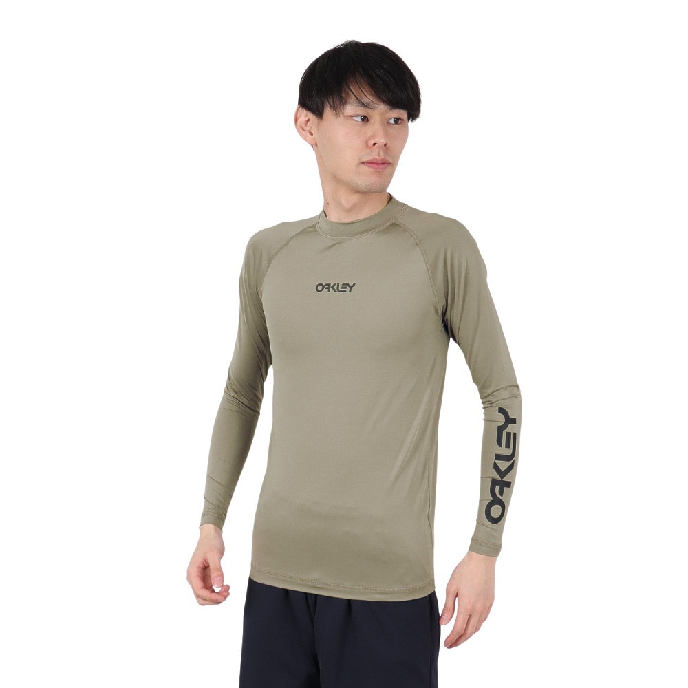 オークリー（OAKLEY）（メンズ）ラッシュガード 長袖 Pressure 25.0 FOA407763-7C9