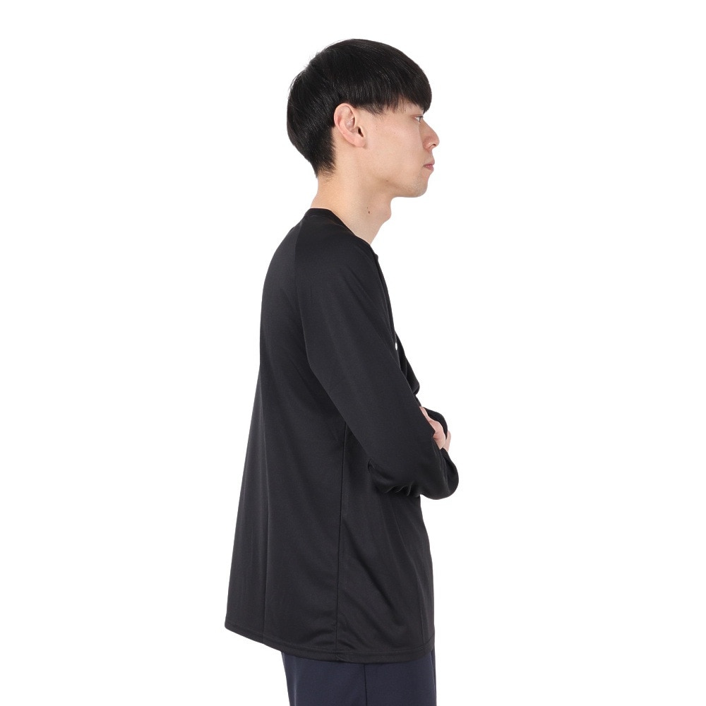 ハーレー（HURLEY）（メンズ）ファントム ラッシュガード ワンアンドオンリー 長袖 Tシャツ MSRG251008-BLK