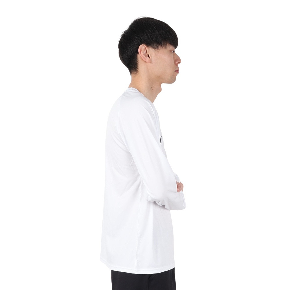 ハーレー（HURLEY）（メンズ）ファントム ラッシュガード ワンアンドオンリー 長袖 Tシャツ MSRG251008-WHT