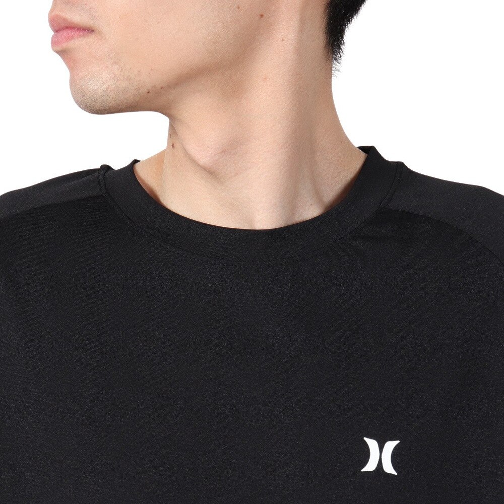 ハーレー（HURLEY）（メンズ）ファントム ボーン フロム ウォーター オーバーサイズ 長袖 Tシャツ MULS251026-BLK