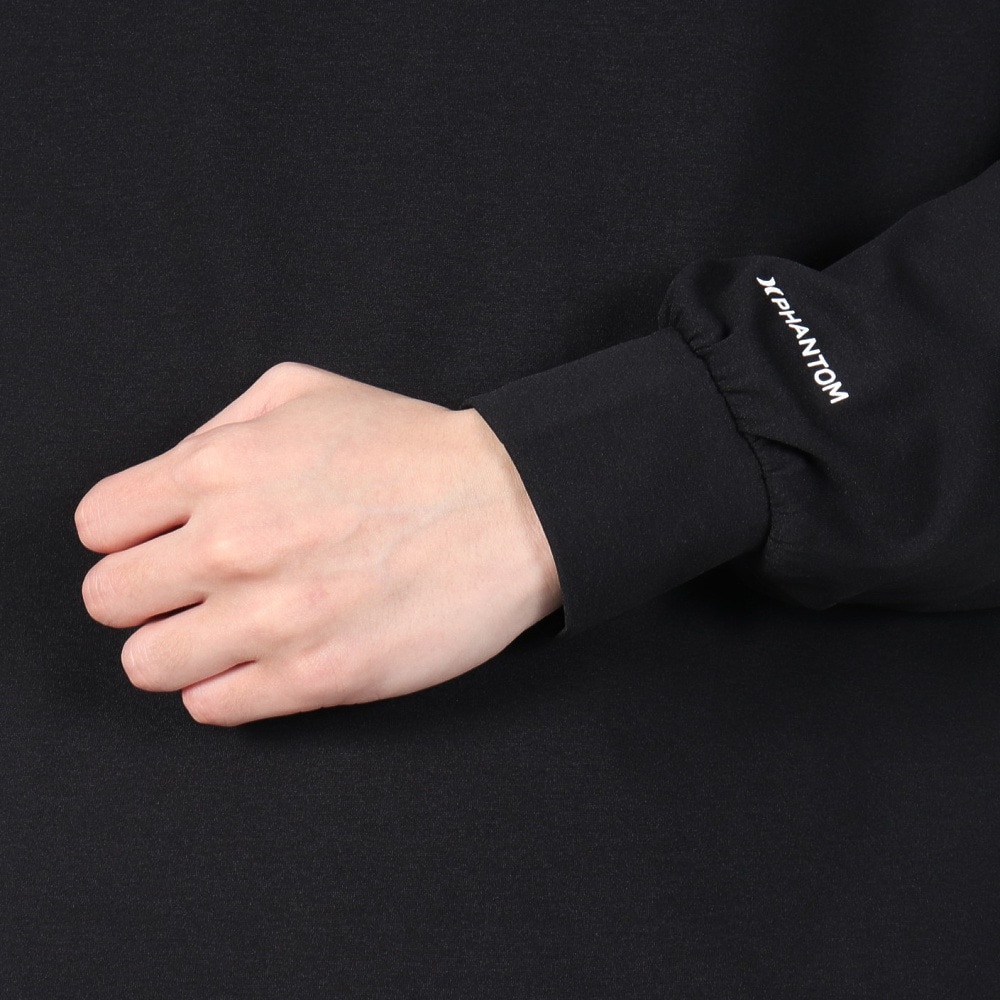 ハーレー（HURLEY）（メンズ）ファントム ボーン フロム ウォーター オーバーサイズ 長袖 Tシャツ MULS251026-BLK