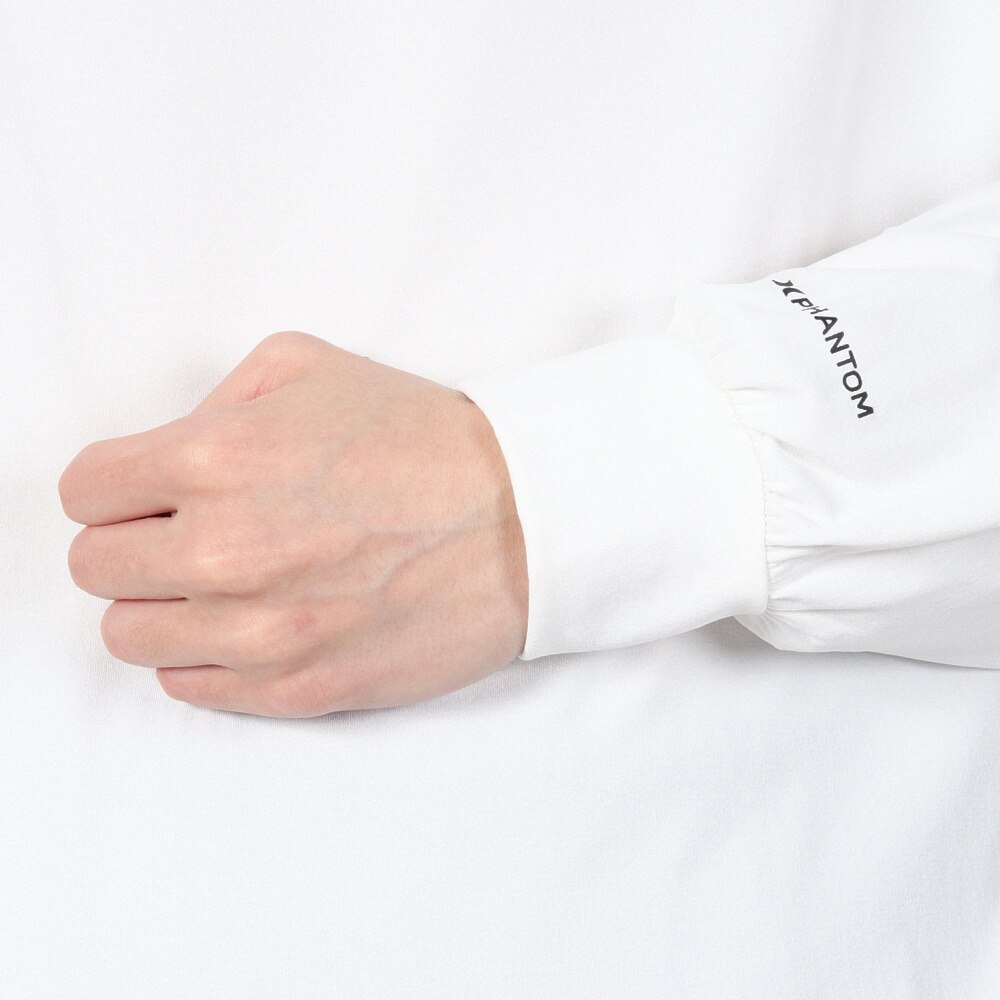 ハーレー（HURLEY）（メンズ）ファントム ボーン フロム ウォーター オーバーサイズ 長袖 Tシャツ MULS251026-WHT