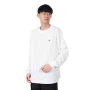 (メンズ)ファントム ボーン フロム ウォーター オーバーサイズ 長袖 Tシャツ MULS251026-WHT