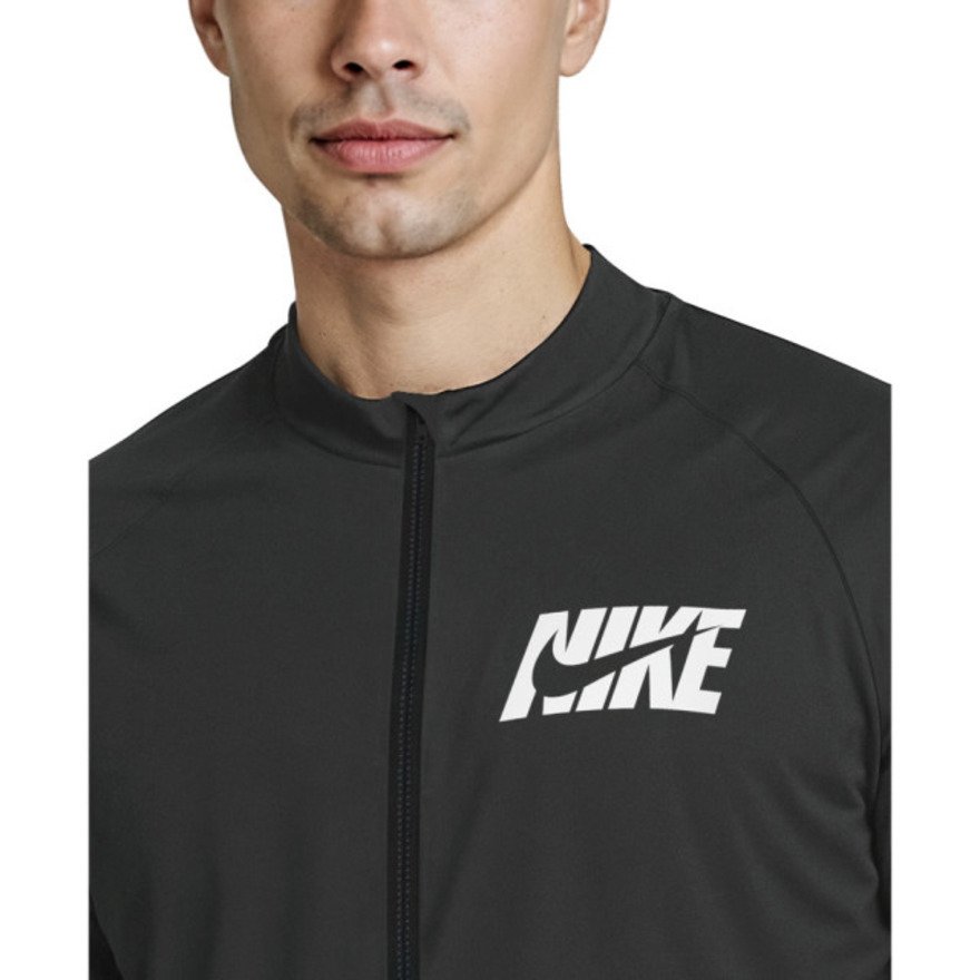 ナイキ（NIKE）（メンズ）ラッシュガード 長袖 ジップ長袖ハイドロガード NESSG558-N001