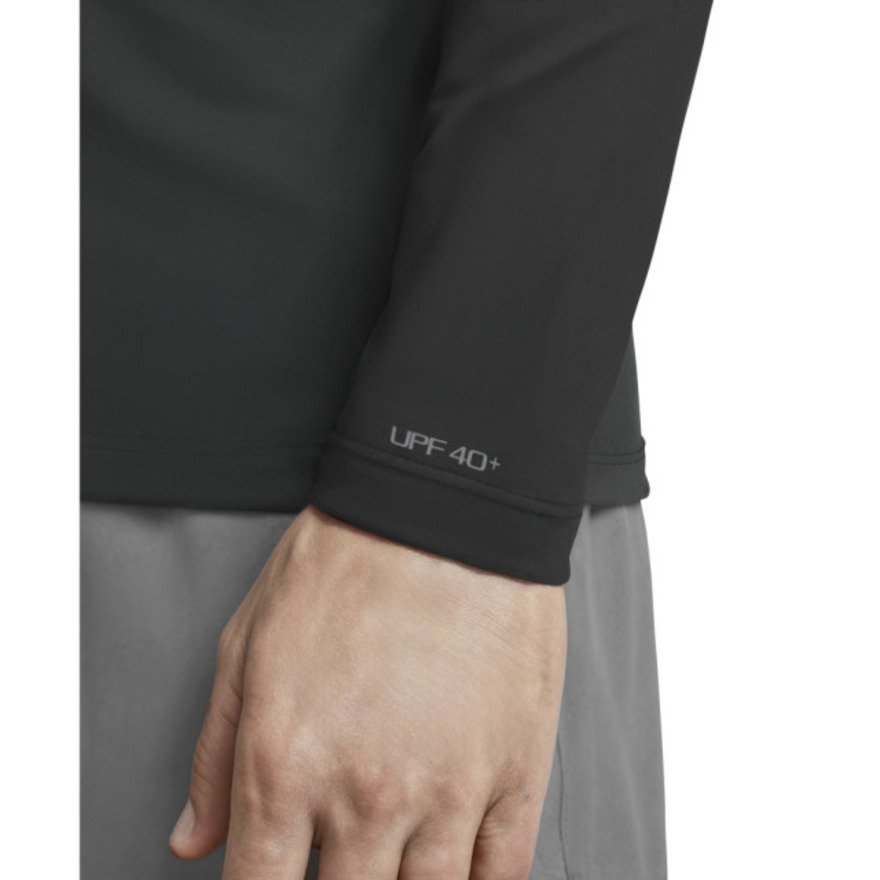 ナイキ（NIKE）（メンズ）ラッシュガード 長袖 ジップ長袖ハイドロ