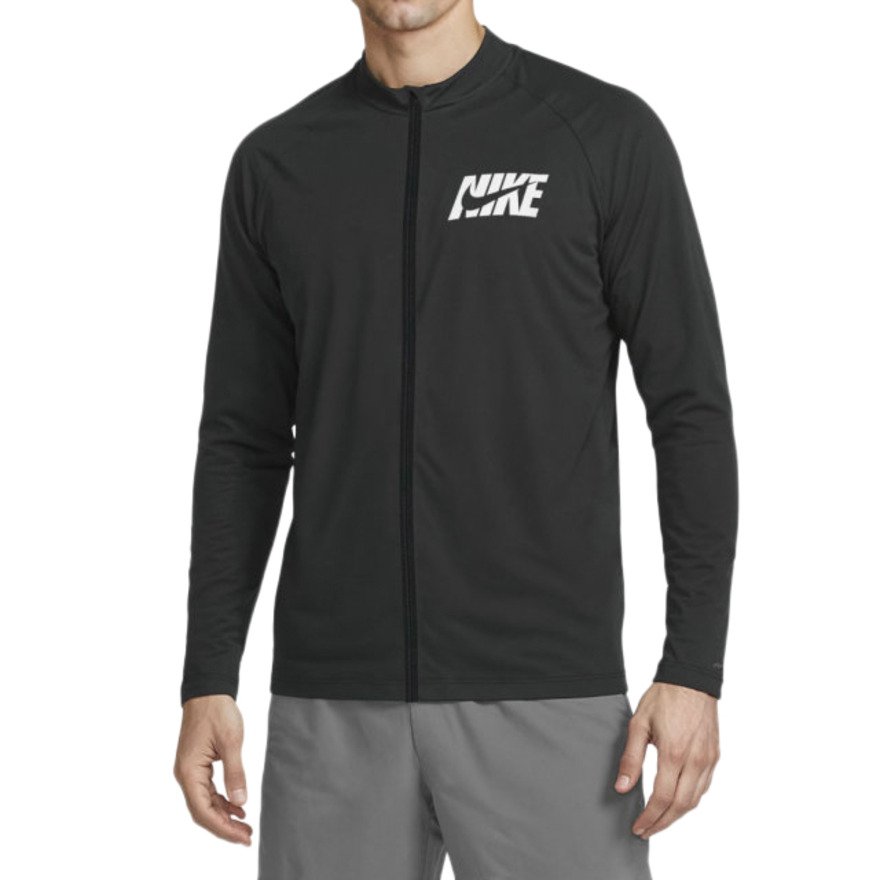 ナイキ（NIKE）（メンズ）ラッシュガード 長袖 ジップ長袖ハイドロ