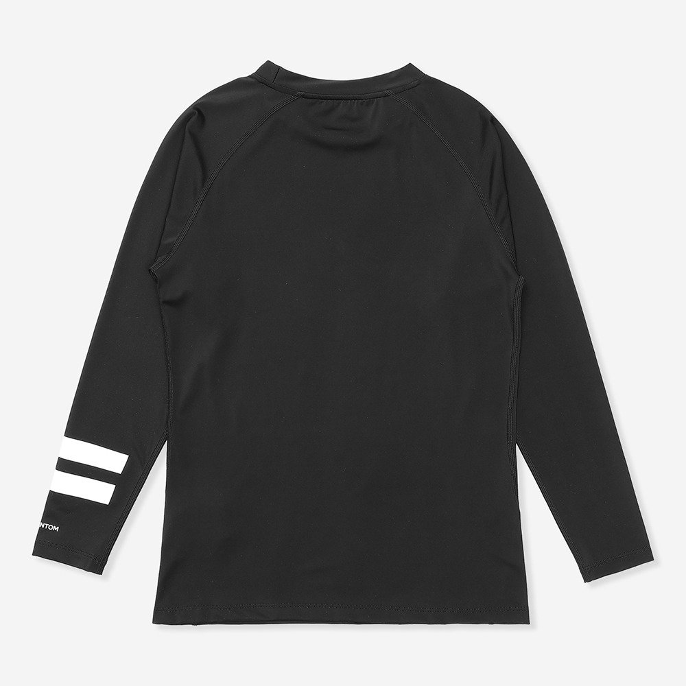 ハーレー（HURLEY）（メンズ）長袖 ファントム ラッシュ ブロックパーティ コンプレッション ロングスリーブ MSRG251003-BLK