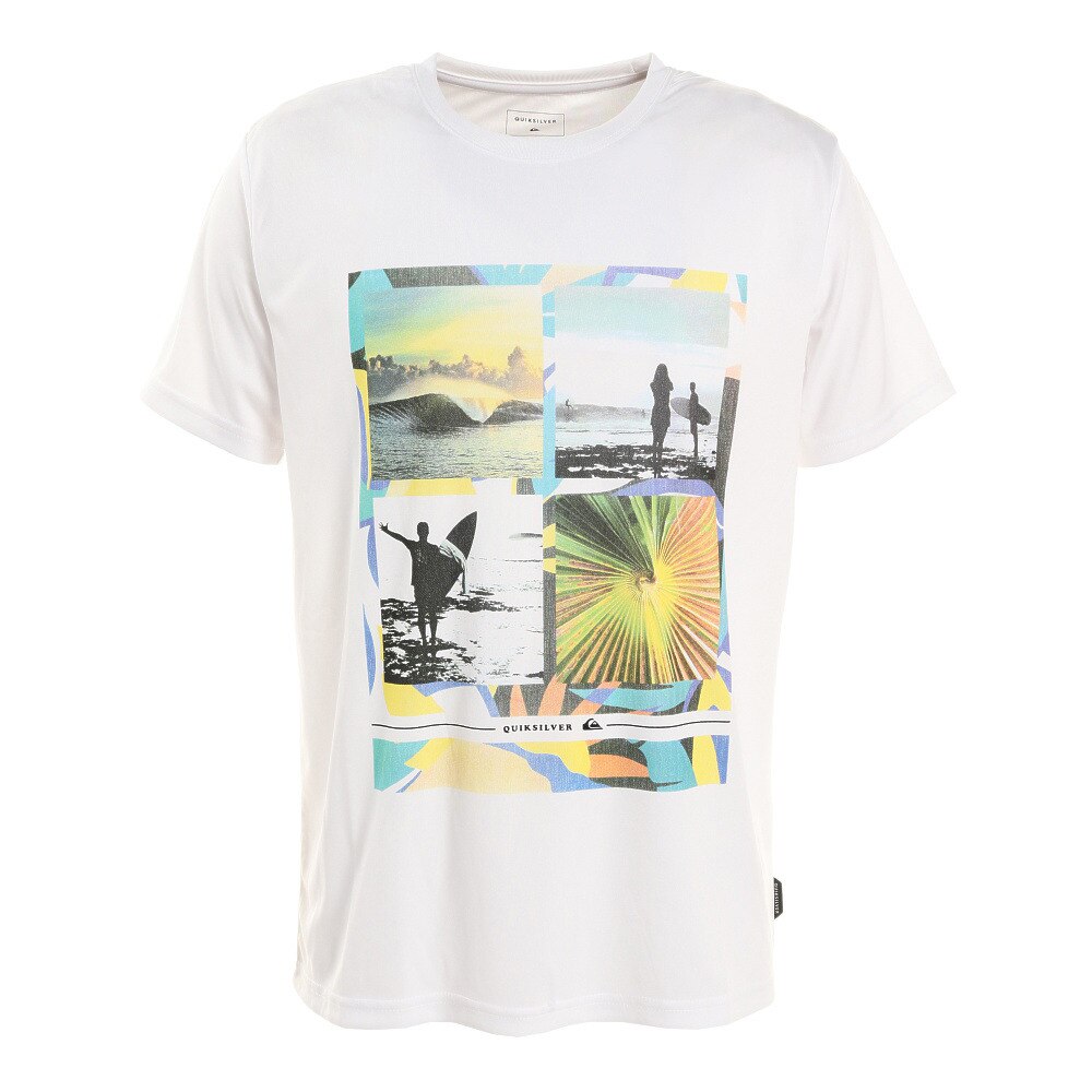 メンズ Younger Years Uvカット ラッシュガード Tシャツ 半袖 spqly1076wht クイックシルバー ヴィクトリア