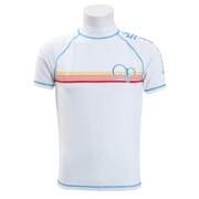 オーシャンパシフィック（Ocean Pacific）（メンズ）ラッシュガード 半袖 Tシャツ ホワイト 水陸両用 UVカット UPF50+ 紫外線防止 518474 WHT