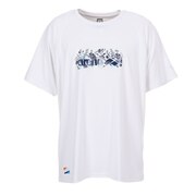 アリーナ（ARENA）（メンズ）Tシャツ ラッシュガード 半袖 T-BODY ASN-0445 WHT ホワイト 吸汗速乾 UVカット