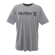 ハーレー(HURLEY)(メンズ)ラッシュガード 半袖 Tシャツ ショートスリーブ ONE AND ONLY MRG2100007 UVカット 水陸両用 紫外線対策 UPF50+