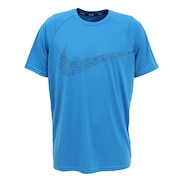 ナイキ（NIKE）（メンズ）ラッシュガード 半袖 Tシャツ メンズ UVカット UPF40+ 紫外線対策 22SS NESSC660 2992051-871