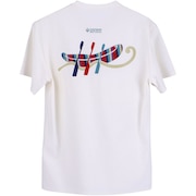 フットマーク（FOOTMARK）（メンズ）ラッシュガード 半袖 Tシャツ UVカット プルオーバー 防虫&吸水速乾 バックプリント 3100105-01