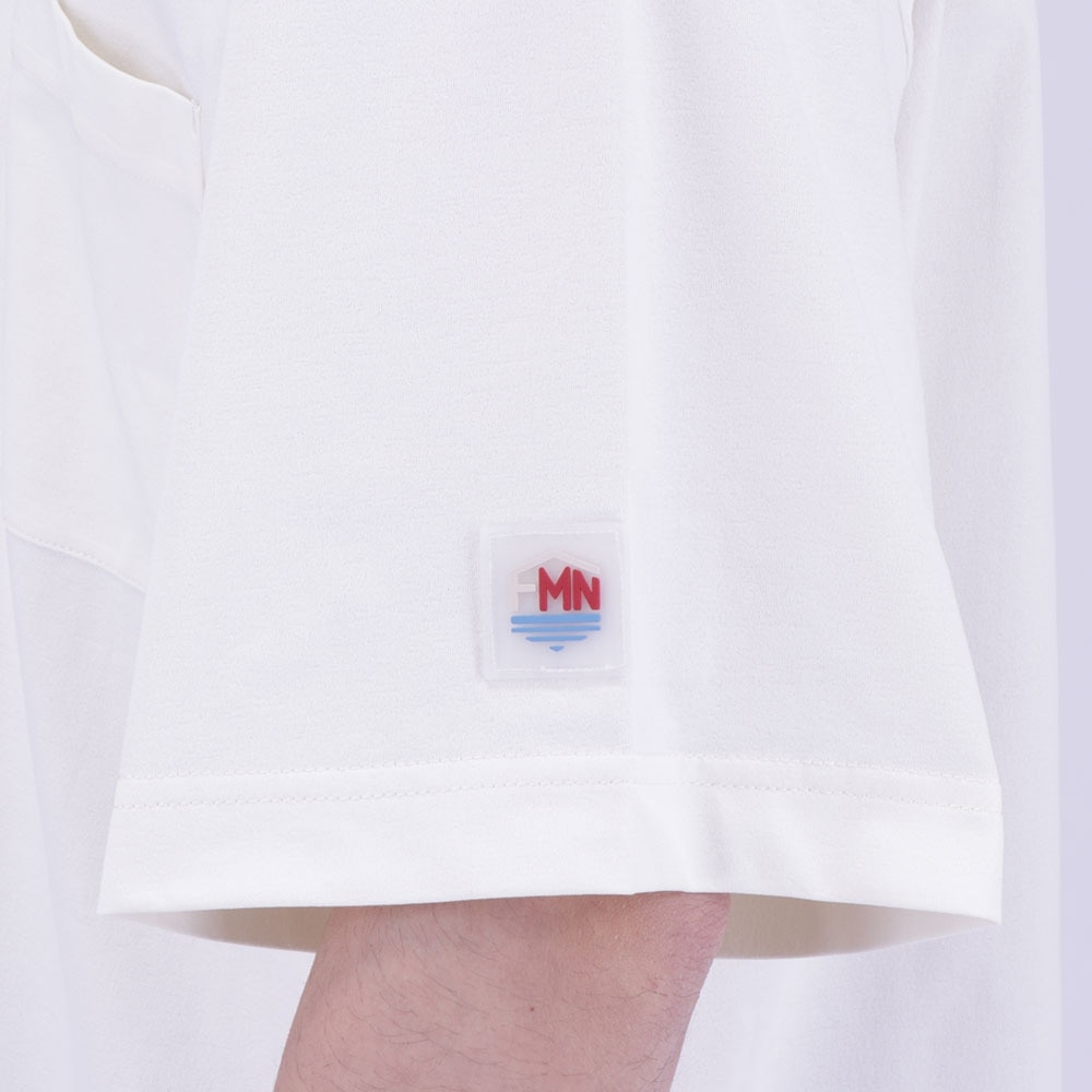 フットマーク（FOOTMARK）（メンズ）ラッシュガード 半袖 Tシャツ ポケット付き UVカット 防虫&吸水速乾 3100114-01