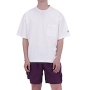 (メンズ)ラッシュガード 半袖 Tシャツ ポケット付き UVカット 防虫&吸水速乾 3100114-01