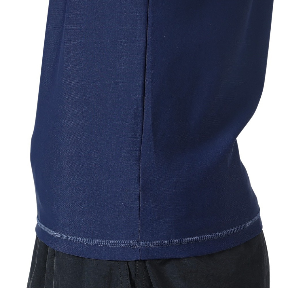フットマーク（FOOTMARK）（メンズ）ラッシュガード 半袖 Tシャツ UVカット UPF50+ 半袖かぶりラッシュガード 0242300NVY