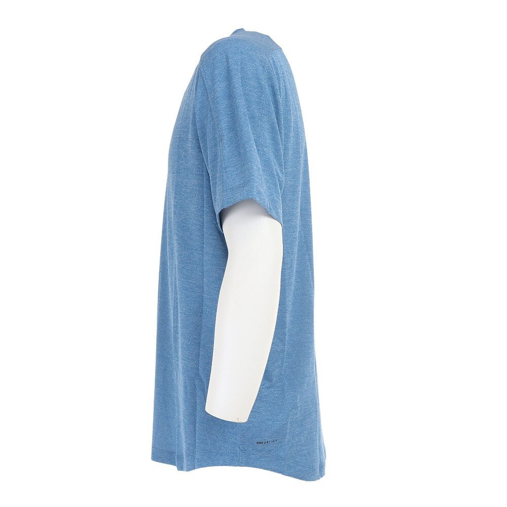 ハーレー（HURLEY）（メンズ）ラッシュガード 半袖 Tシャツ メンズ ブルー 体型カバー QUICK DRY HEAVY SURF AR0165-481