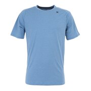 ハーレー（HURLEY）（メンズ）ラッシュガード 半袖 Tシャツ メンズ ブルー UVカット 紫外線対策 UPF50+ 水陸両用 QUICK DRY AV5551-481