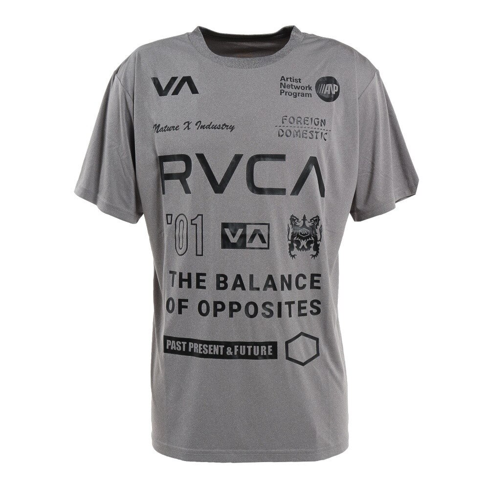 ルーカ（RVCA）（メンズ）ラッシュガード SPORT メンズ ALL BRAND 半袖Tシャツ BC041814 ATH