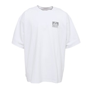 リーフ（REEF）（メンズ）ラッシュガード ロゴ ラッシュ半袖Tシャツ RFTEM2207 WHT