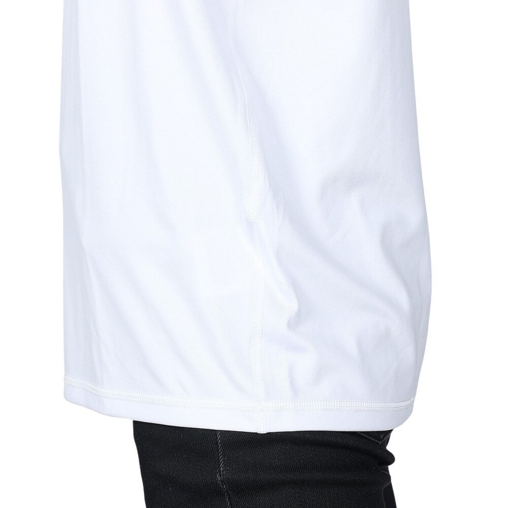 ハーレー（HURLEY）（メンズ）ラッシュガード Tシャツ 半袖 メンズ FASTLANE CJ6750-100 ホワイト UVカット 紫外線対策 UPF50+