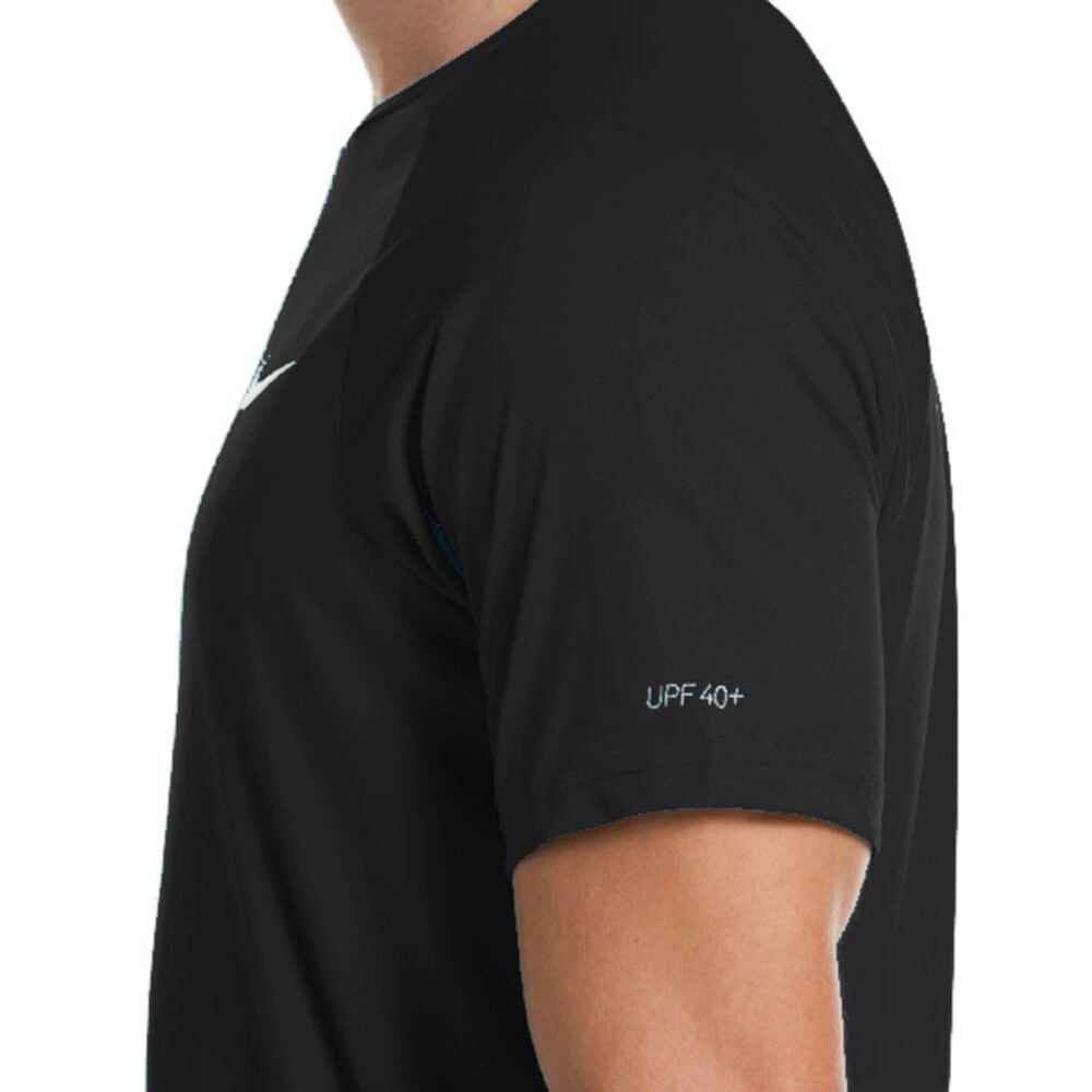 ナイキ（NIKE）（メンズ）UPF40+ 速乾 ラッシュガード エッセンシャル ショートスリーブ ハイドロガード NESSA586-001