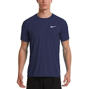 ナイキ（NIKE）（メンズ）ラッシュガード 半袖 Tシャツ UVカット UPF40+ 紫外線対策 エッセンシャル ショートスリーブ ハイドロガード NESSA586-440