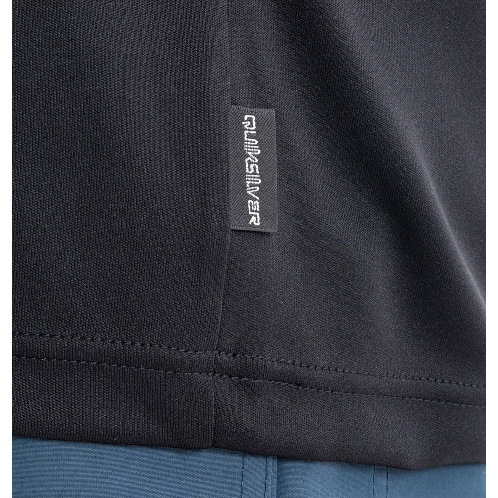クイックシルバー（Quiksilver）（メンズ）ラッシュガード 半袖 Tシャツ UVカット UPF50+ 水陸両用 QUIK SPRAY SS 23SP QLY231012 BLK ブラック