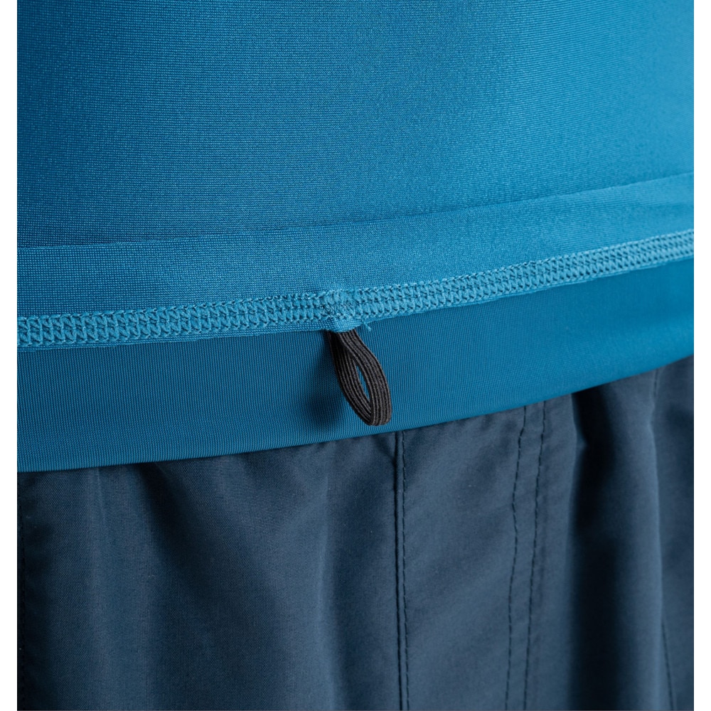 クイックシルバー（Quiksilver）（メンズ）ラッシュガード 半袖 Tシャツ UVカット UPF50+ 水陸両用 NEW TOURS SR  23SP QLY231024 BLU マリン、ウィンタースポーツ用品はヴィクトリア