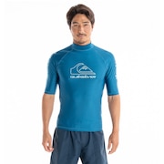 クイックシルバー（Quiksilver）（メンズ）ラッシュガード 半袖 Tシャツ UVカット UPF50+ 水陸両用 NEW TOURS SR 23SP QLY231024 BLU