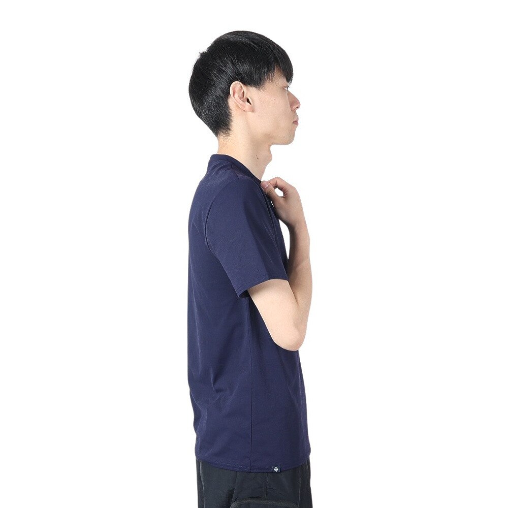 フットマーク（FOOTMARK）（メンズ）ラッシュガード 半袖 Tシャツ UVカット 紫外線対策 防虫&吸水速乾 NATURAL 3100101-19