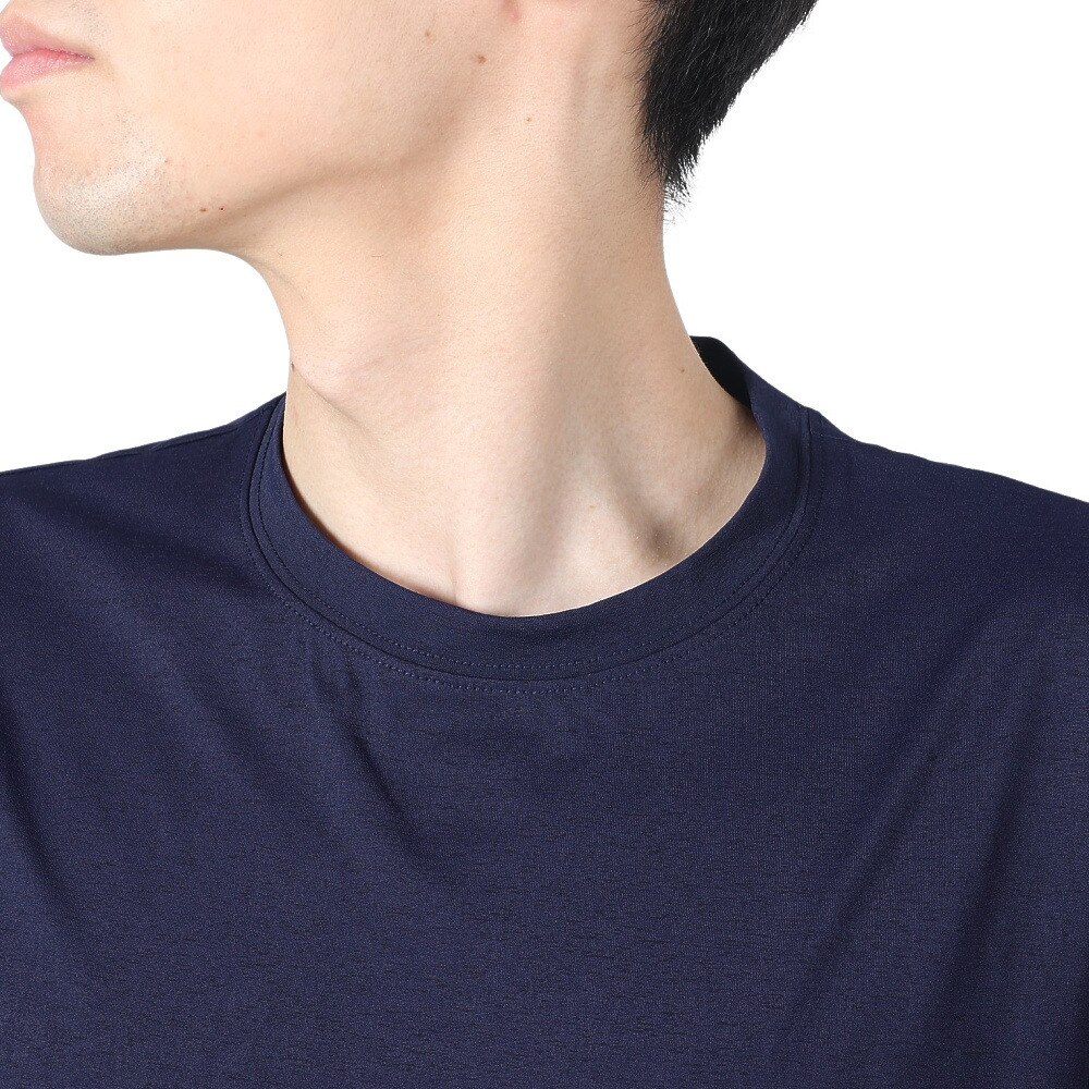 フットマーク（FOOTMARK）（メンズ）ラッシュガード 半袖 Tシャツ UVカット 紫外線対策 防虫&吸水速乾 NATURAL 3100101-19