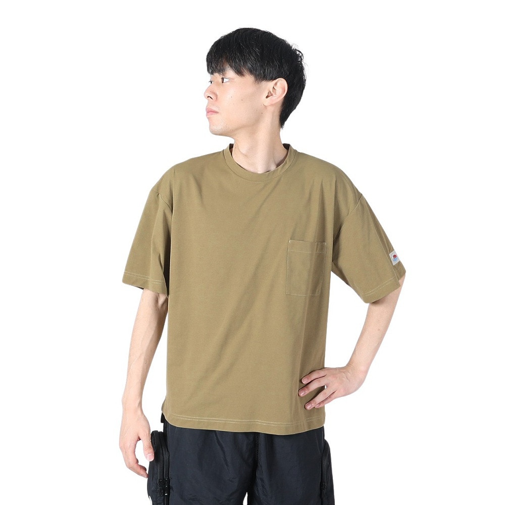 フットマーク（FOOTMARK）（メンズ）ラッシュガード 半袖プルオーバーTシャツ 防虫&吸水速乾 3100114-244