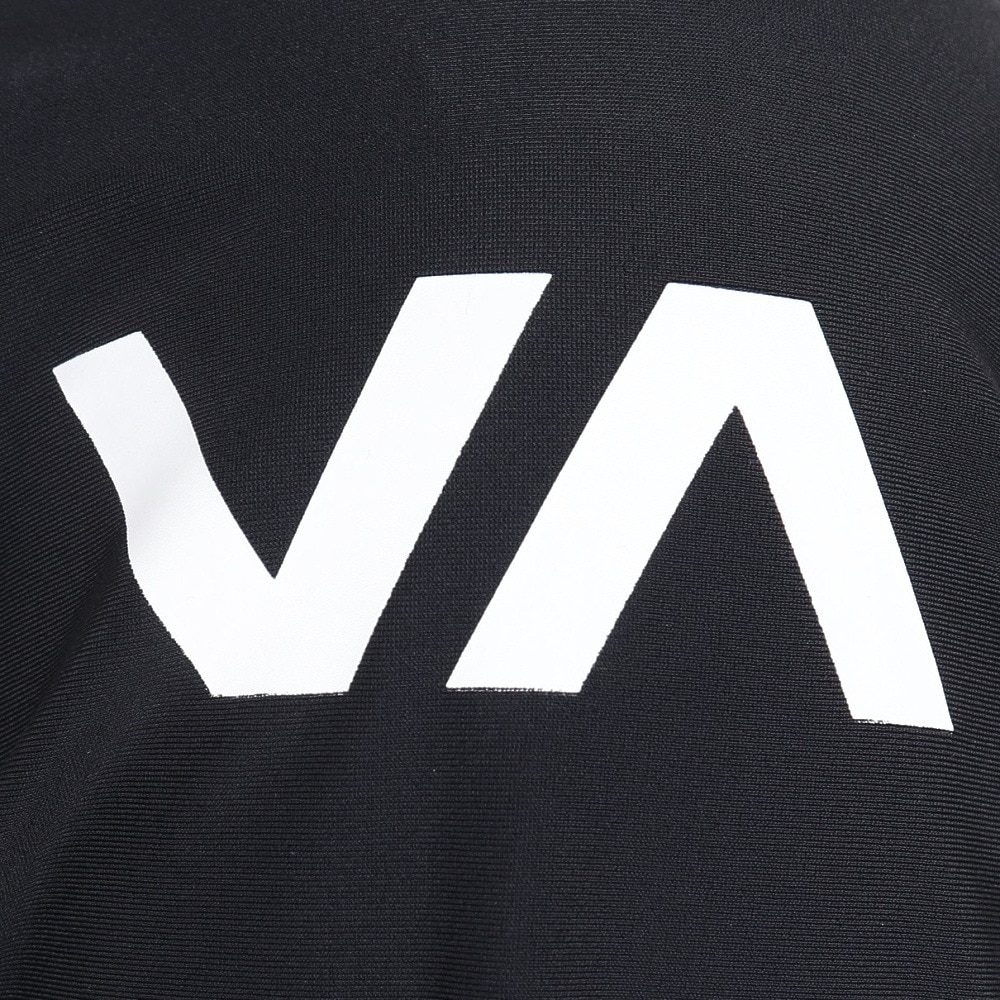 ルーカ（RVCA）（メンズ）ラッシュガード 半袖 Tシャツ 吸汗速乾 UVカット UPF50+ 紫外線対策 アウトドア スポーツ BD041872 BLK