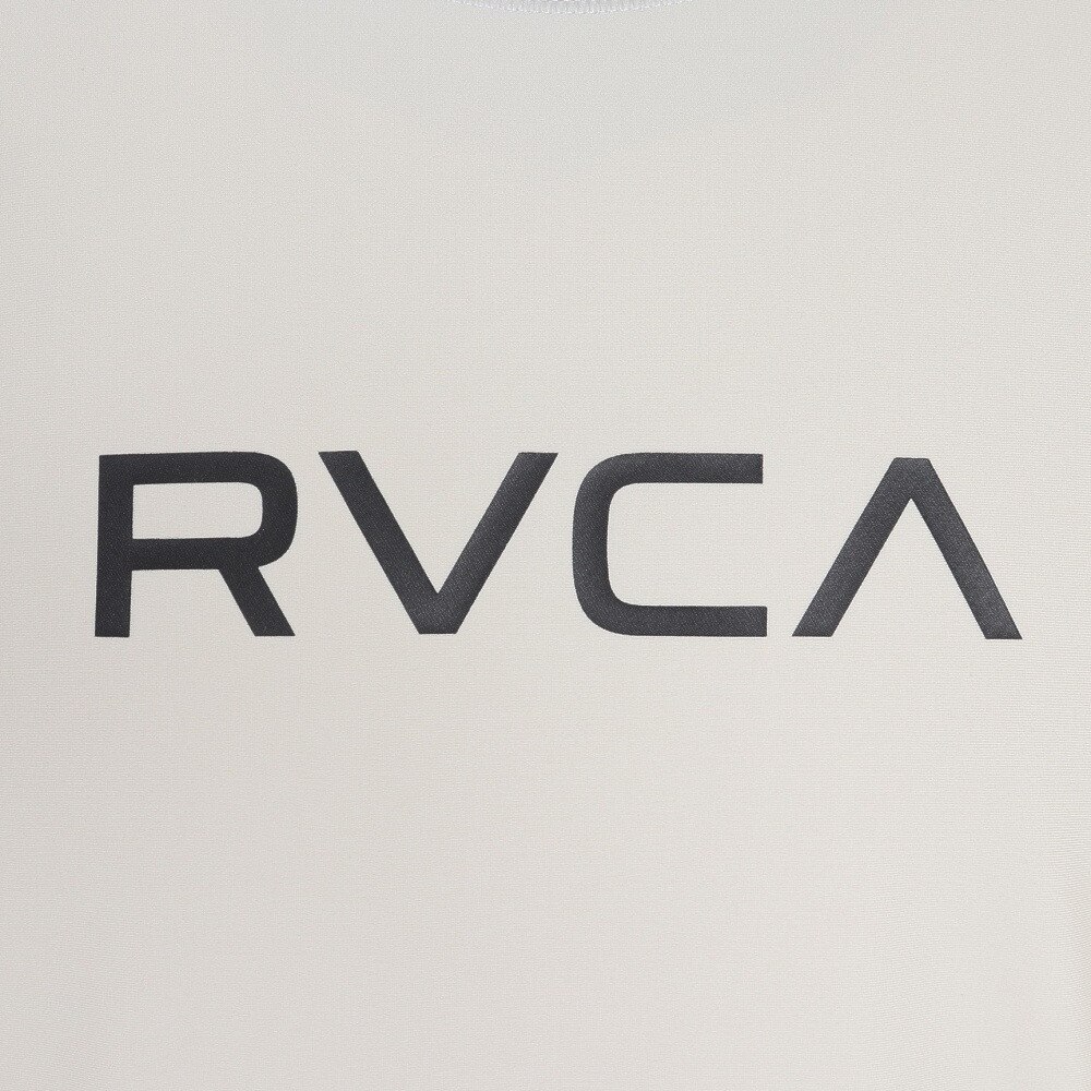 ルーカ（RVCA）（メンズ）ラッシュガード 半袖 Tシャツ 吸汗速乾 UVカット UPF50+ 紫外線対策 アウトドア スポーツ BD041872 LGR