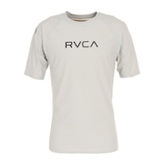 (メンズ)ラッシュガード 半袖 Tシャツ 吸汗速乾 UVカット UPF50+ 紫外線対策 アウトドア スポーツ BD041872 LGR