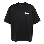 リーフ（REEF）（メンズ）ラッシュガード 半袖 Tシャツ UVカット 紫外線対策 ロゴ RFTEM2321 BLK Mサイズ