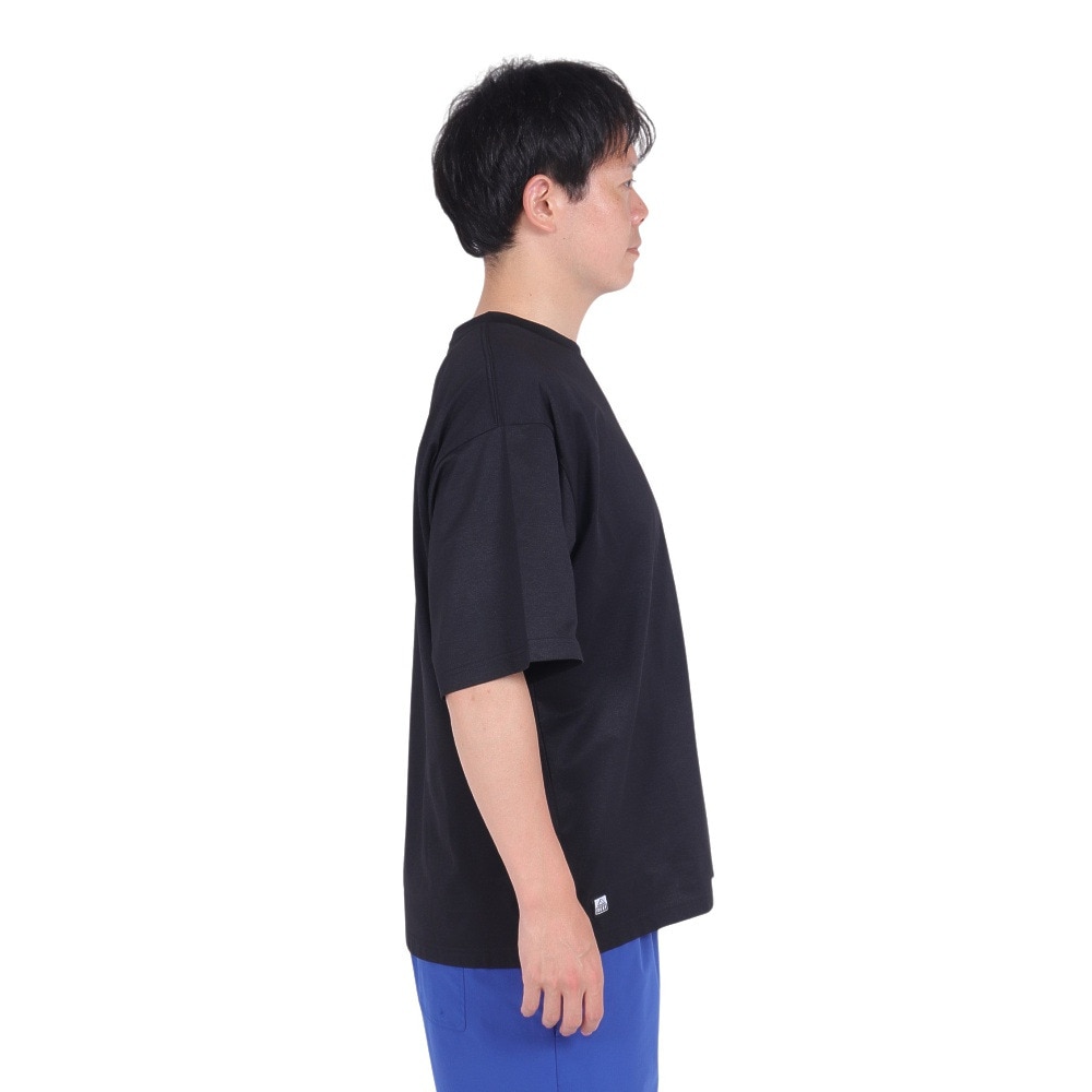 リーフ（REEF）（メンズ）ラッラッシュガード 半袖 Tシャツ UVカット 紫外線対策 ロゴ RFTEM2321 BLK LLサイズ