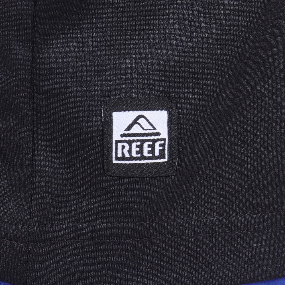 リーフ（REEF）（メンズ）ラッラッシュガード 半袖 Tシャツ UVカット 紫外線対策 ロゴ RFTEM2321 BLK LLサイズ