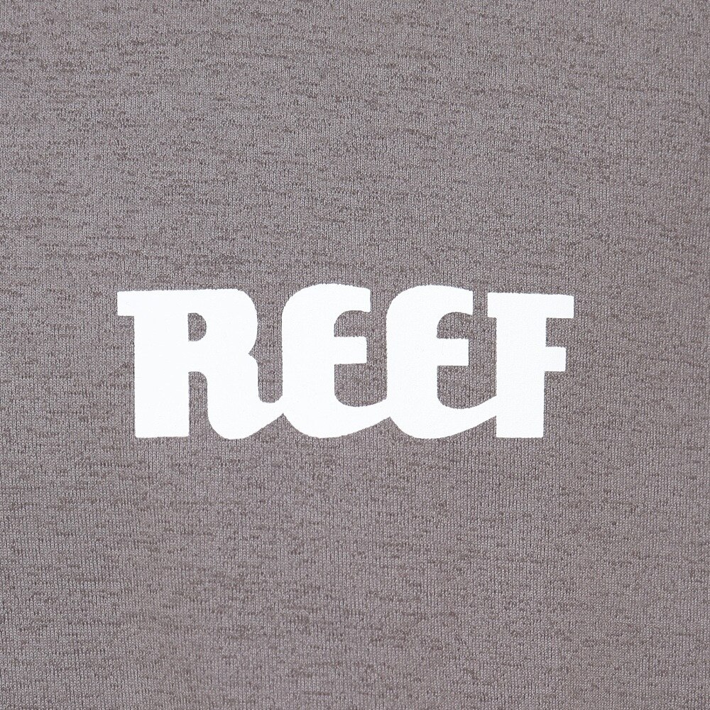 リーフ（REEF）（メンズ）ラッシュガード 半袖 Tシャツ UVカット 紫外線対策 ロゴ RFTEM2321 CHARCOAL Mサイズ