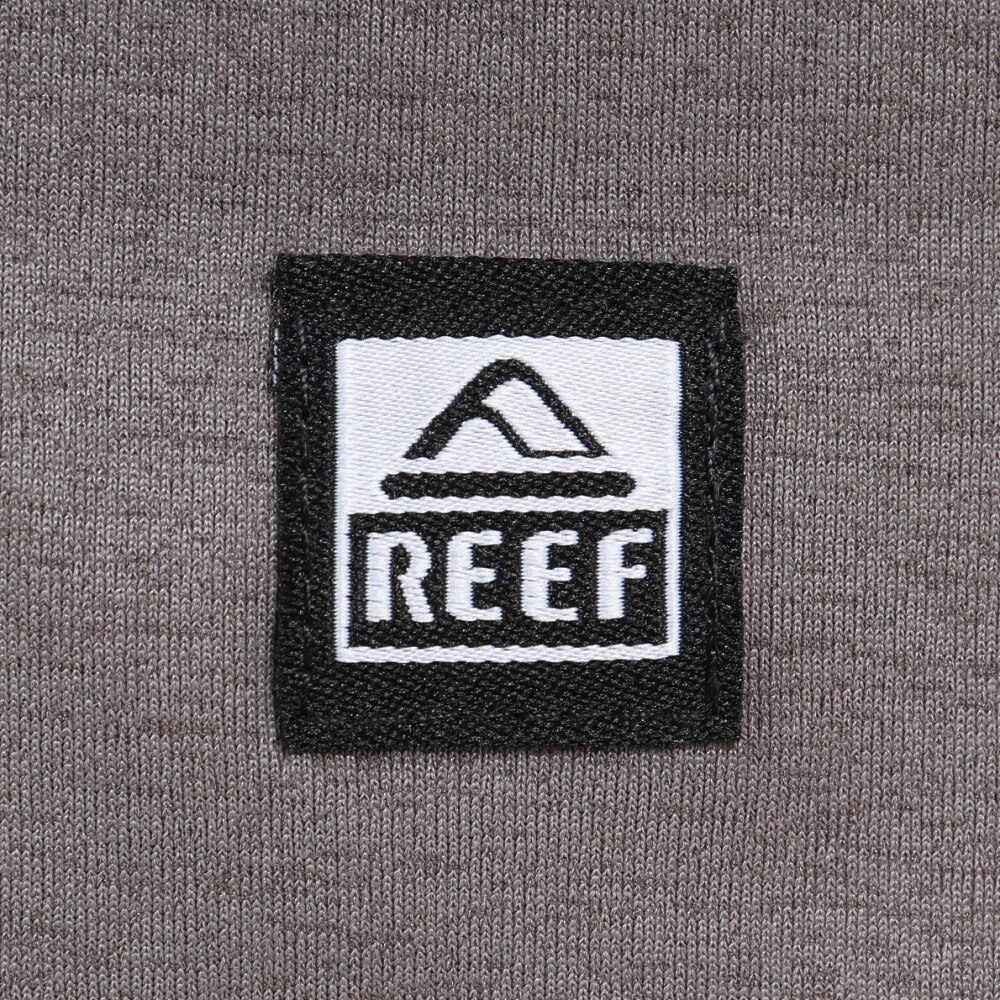 リーフ（REEF）（メンズ）ラッシュガード 半袖 Tシャツ UVカット 紫外線対策 ロゴ RFTEM2321 CHARCOAL Mサイズ