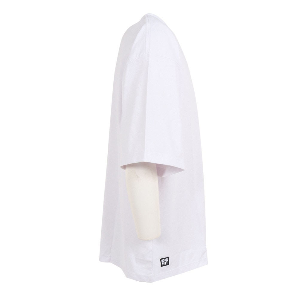 リーフ（REEF）（メンズ）ラッシュガード 半袖 Tシャツ UVカット 紫外線対策 ロゴ RFTEM2321 WHT Lサイズ