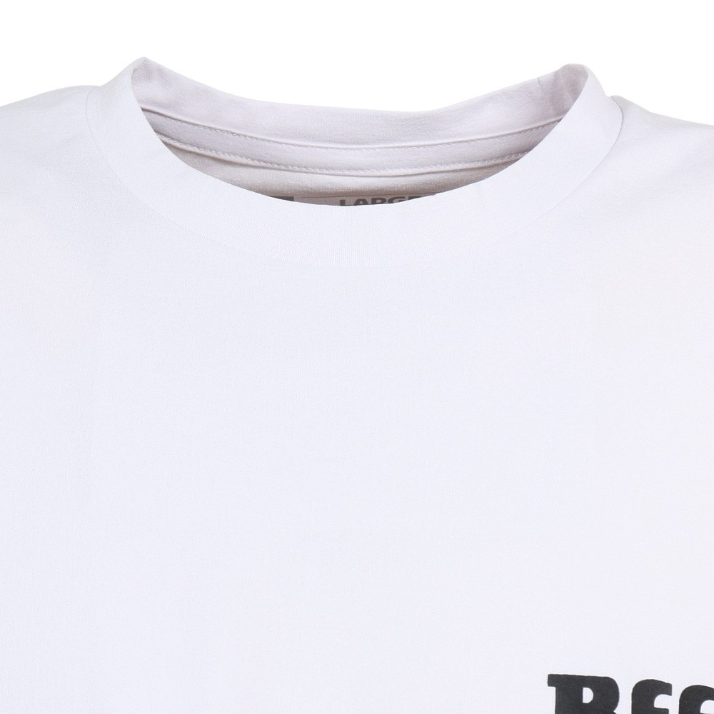 リーフ（REEF）（メンズ）ラッシュガード 半袖 Tシャツ UVカット 紫外線対策 ロゴ RFTEM2321 WHT Lサイズ