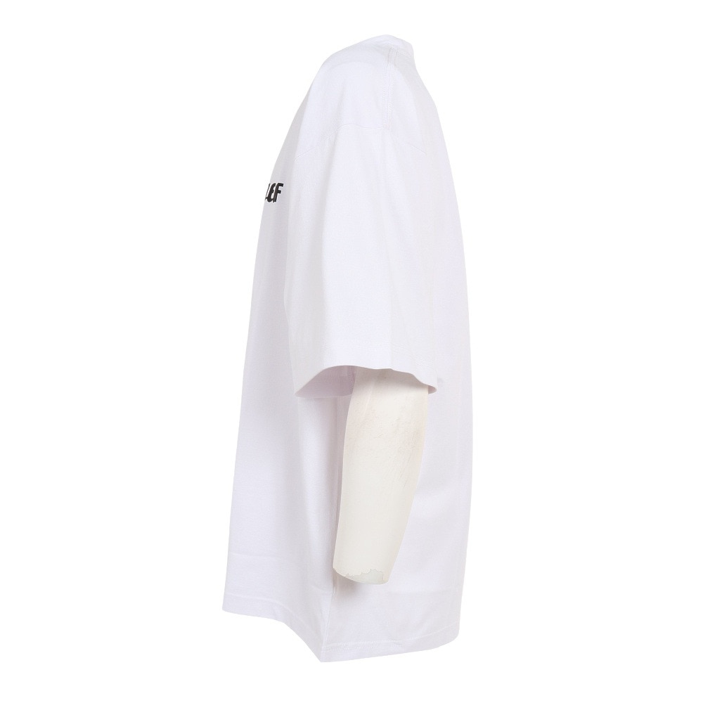 リーフ（REEF）（メンズ）ラッシュガード 半袖 Tシャツ UVカット 紫外線対策 ロゴ RFTEM2321 WHT Mサイズ
