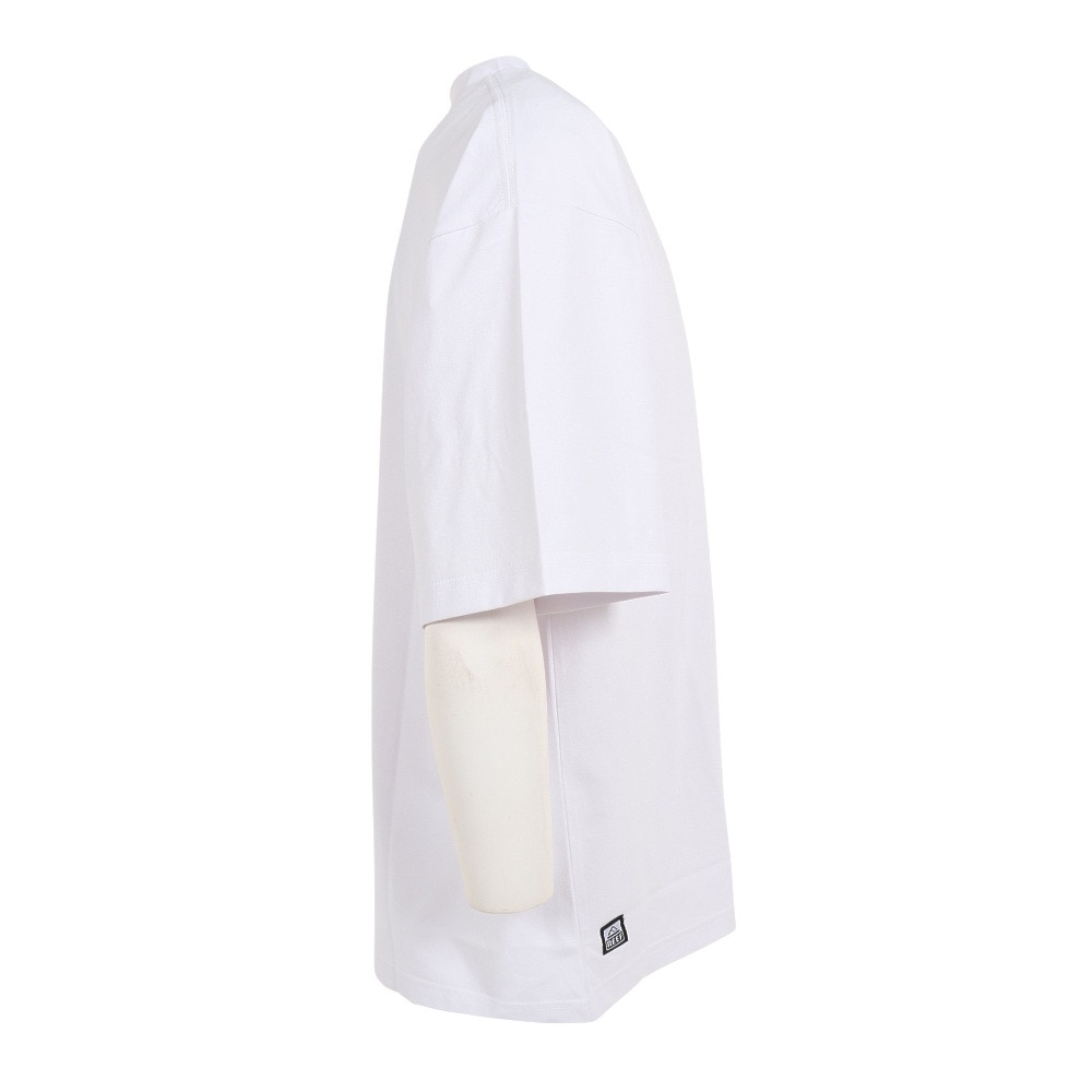 リーフ（REEF）（メンズ）ラッシュガード 半袖 Tシャツ UVカット 紫外線対策 ロゴ RFTEM2321 WHT Mサイズ