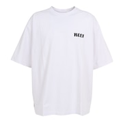リーフ（REEF）（メンズ）ラッシュガード 半袖 Tシャツ UVカット 紫外線対策 ロゴ RFTEM2321 WHT Mサイズ
